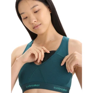 Icebreaker W Sprite Racerback Bra Damen Sport BH 18