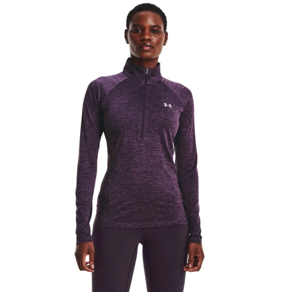 Under Armour Tech 1/2 Zip – Twist Damen Longsleeve 1