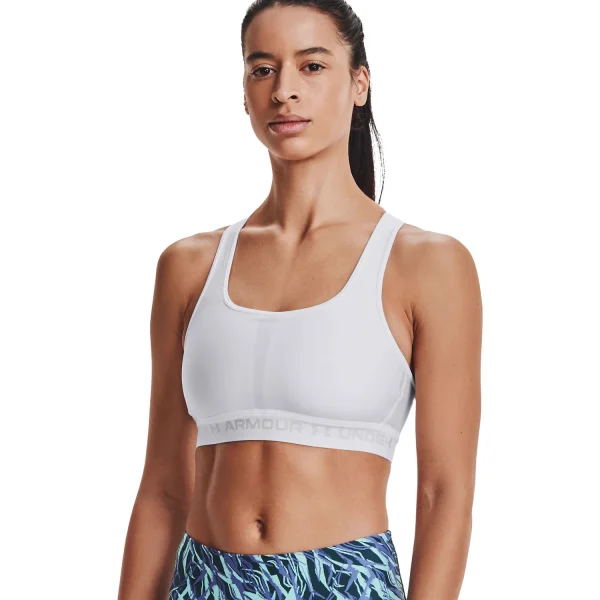 Under Armour Crossback Mid Bra Damen Sport BH 1