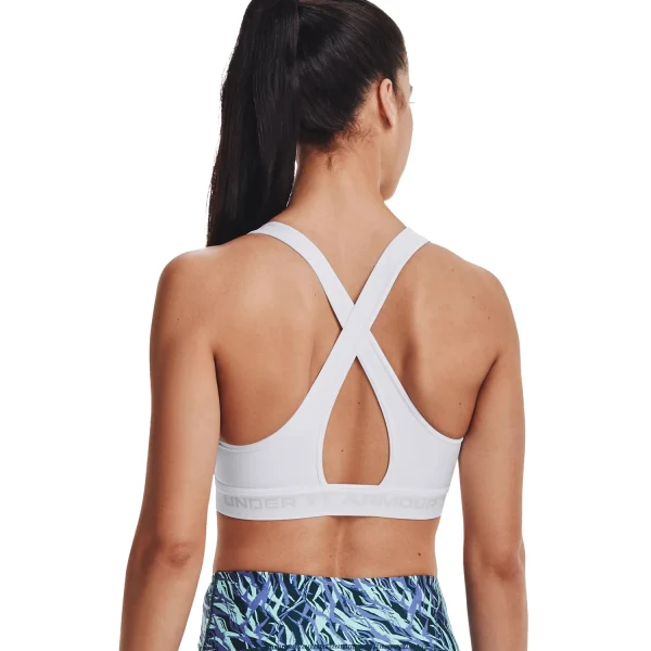 Under Armour Crossback Mid Bra Damen Sport BH 3