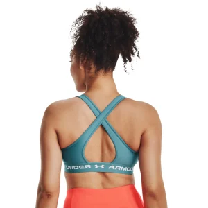 Under Armour Crossback Mid Bra Damen Sport BH 10