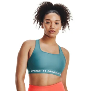 Under Armour Crossback Mid Bra Damen Sport BH 12