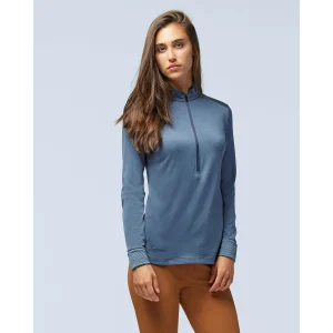 LaMunt ALEXANDRA LONG SLEEVE ZIP TEE Damen Longsleeve 13