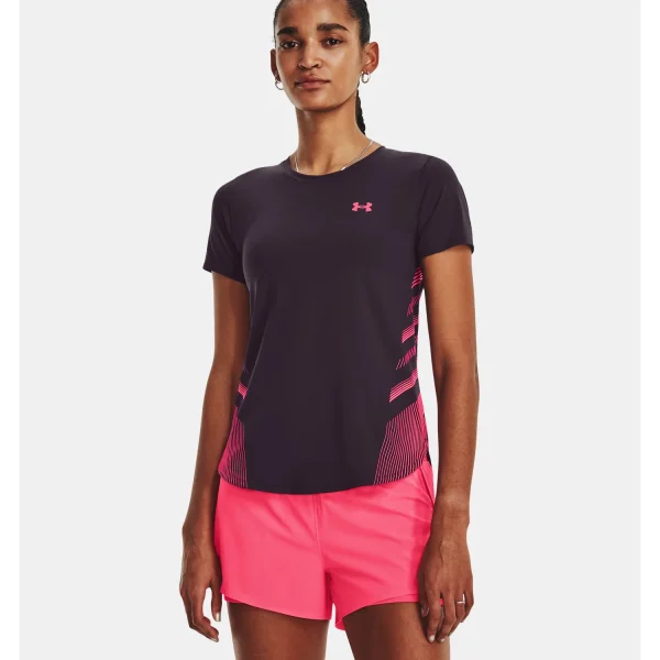 Under Armour Iso-Chill Laser Tee II-PPL Damen T-Shirt 1