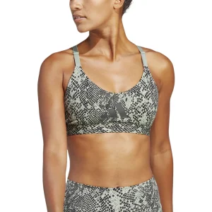 ADIDAS Aero Impact Train Light Support AOP Bra Damen Sport BH 10