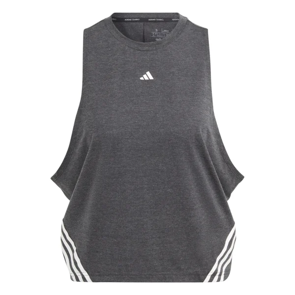 ADIDAS W Icons 3 Stripes Crop Top Damen Tank Top 1