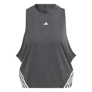 ADIDAS W Icons 3 Stripes Crop Top Damen Tank Top 22