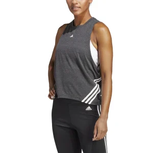 ADIDAS W Icons 3 Stripes Crop Top Damen Tank Top 26