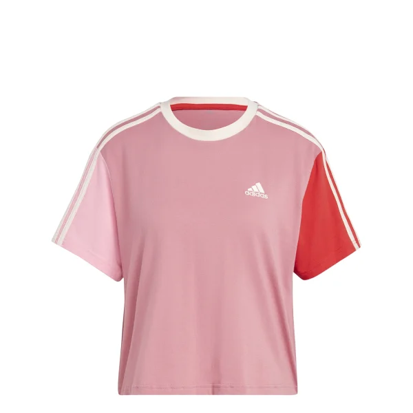 ADIDAS W 3 Stripes Crop Top Damen T-Shirt 1