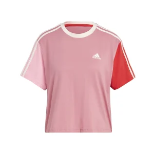 ADIDAS W 3 Stripes Crop Top Damen T-Shirt 12