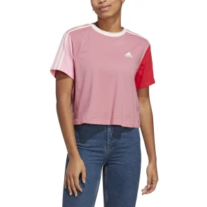 ADIDAS W 3 Stripes Crop Top Damen T-Shirt 16