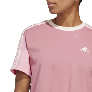 ADIDAS W 3 Stripes Crop Top Damen T-Shirt 22