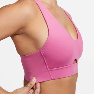 Nike W NK Dri-Fit Indy Plunge Cutout Bra Damen Sport BH 15