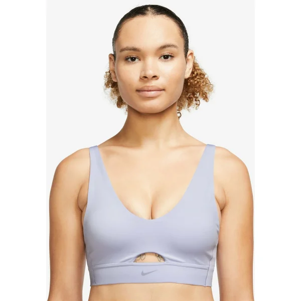 Nike W NK Dri-Fit Indy Plunge Cutout Bra Damen Sport BH 1