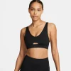 Nike W NK Dri-Fit Indy Plunge Cutout Bra Damen Sport BH 26