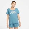 W NK Dir-Fit Tee Nike Script Damen T-Shirt 28