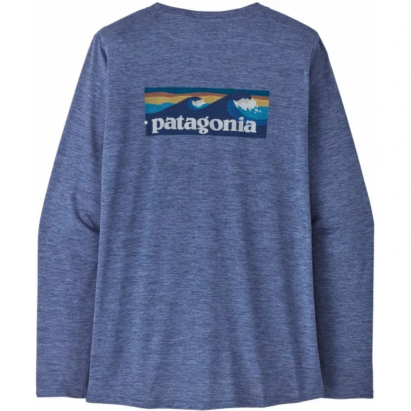 Patagonia W's L/S Cap Cool Daily Graphic Shirt Waters Damen Longsleeve 1