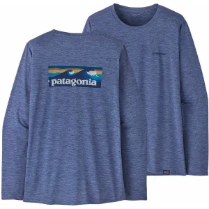 Patagonia W's L/S Cap Cool Daily Graphic Shirt Waters Damen Longsleeve 9