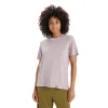 Icebreaker W Merino Linen SS Tee Stripe Damen T-Shirt 28