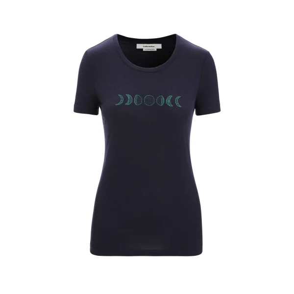 Icebreaker W Tech Lite II SS Tee Moon Phase Damen T-Shirt 1