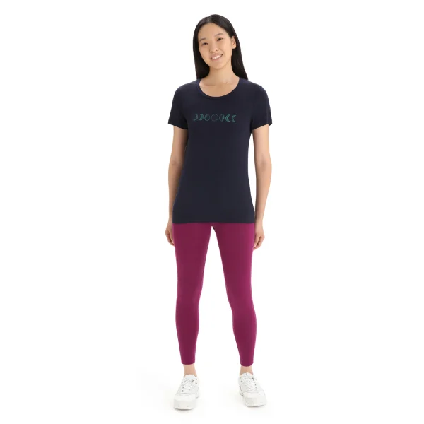 Icebreaker W Tech Lite II SS Tee Moon Phase Damen T-Shirt 6