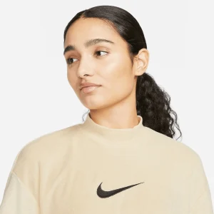 Nike W NSW Mock SS Tee Terry MS Damen T-Shirt 13