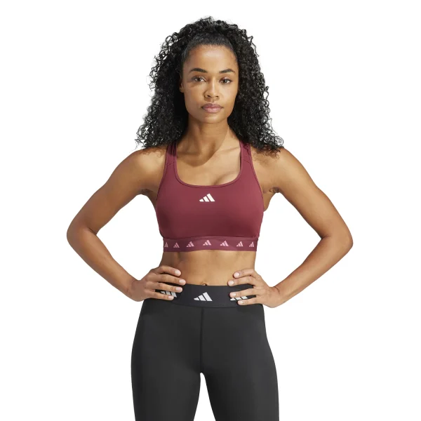 ADIDAS Power React Medium Support Techfit Bra 5